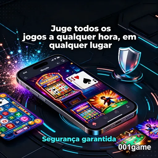 Imagem de jogos mobile com foco em segurança, oferecidos pelo 001game.